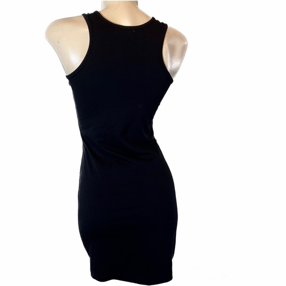 Gold & Black Sequin Mini Bodycon Party Dress- Many sizes available - Picture 3 of 7